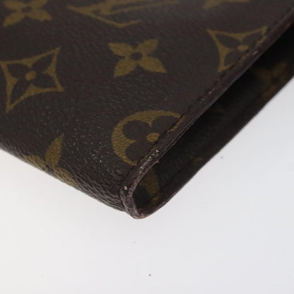 Louis Vuitton Pochette Accessoires Monogram Canvas, BROWN, CANVAS, Clutche & pouche