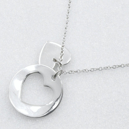 Tiffany & Co. Heart stencil Necklace Silver 925, SILVER, SILVER, Necklace