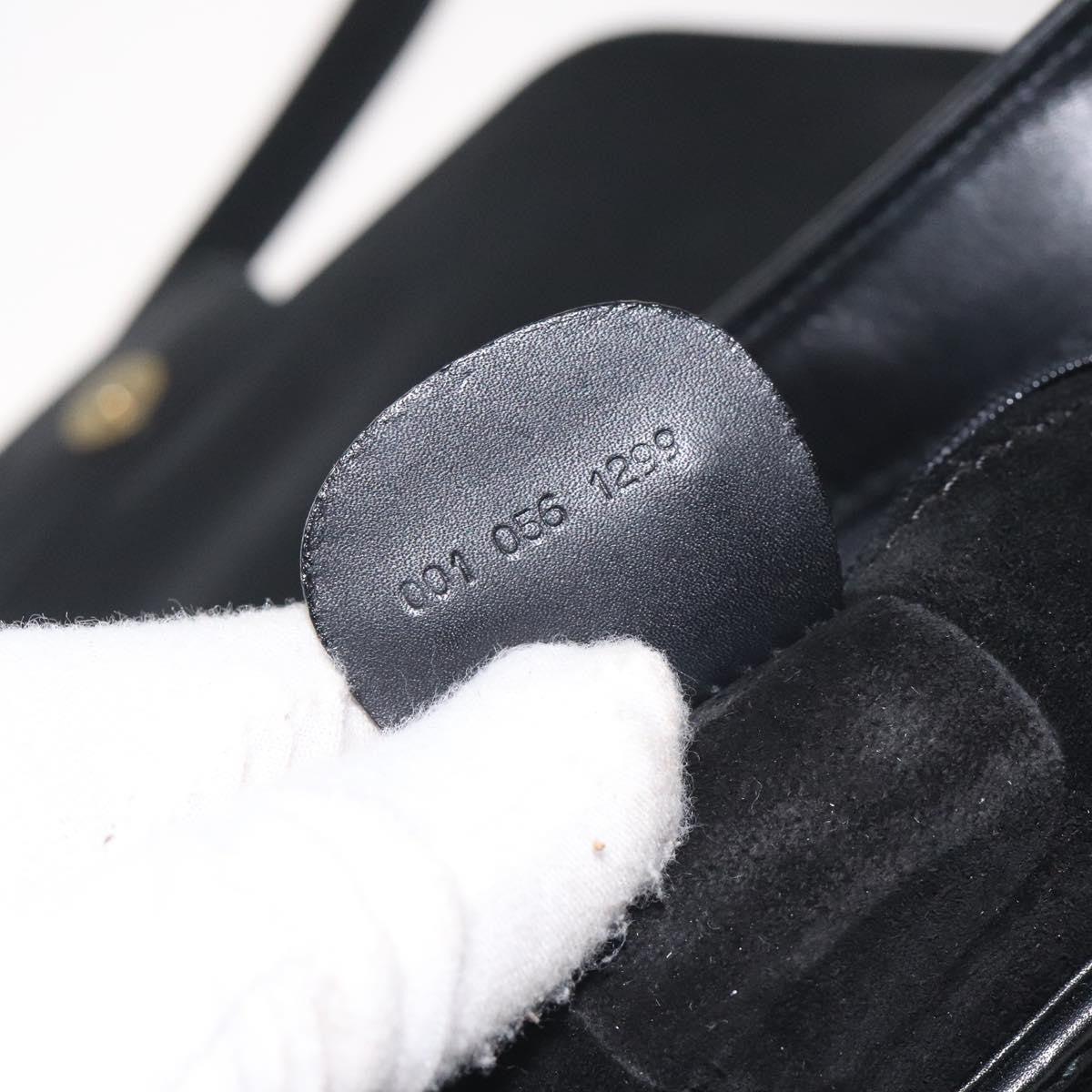 Gucci Vintage Shoulder Bag Leather, BLACK, LEATHER, Shoulder bag