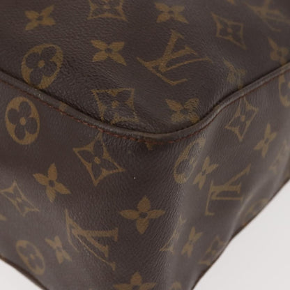 Louis Vuitton Looping Handbag Monogram Canvas, BROWN, CANVAS, Shoulder bag