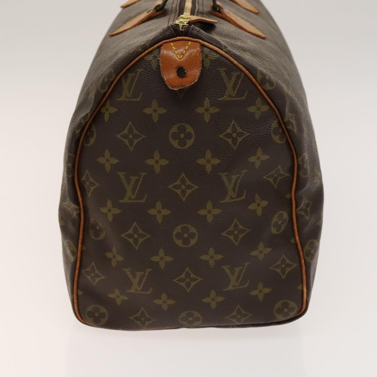 Louis Vuitton Speedy Handbag Monogram Canvas, BROWN, CANVAS, Handbag