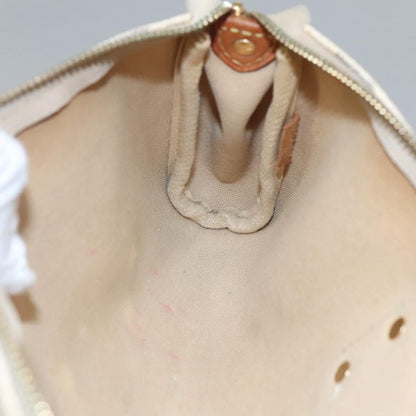 Louis Vuitton Eva Handbag Damier, WHITE, CANVAS, Shoulder bag
