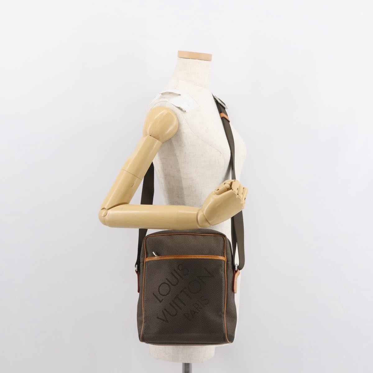Louis Vuitton Citadin Messenger Bag Damier Geant Canvas, BROWN, CANVAS, Shoulder bag