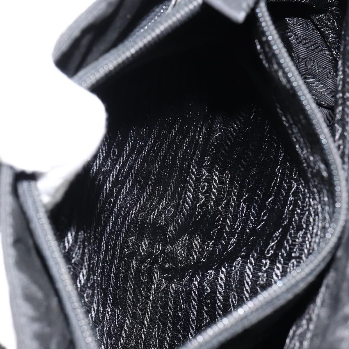Prada Vintage Handbag Tessuto, BLACK, NYLON, Handbag