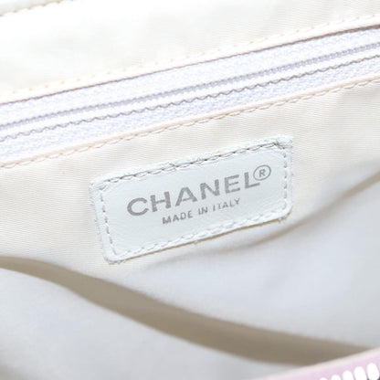 Chanel Travel Line Backpack Canvas, PINK, CANVAS, Backpack