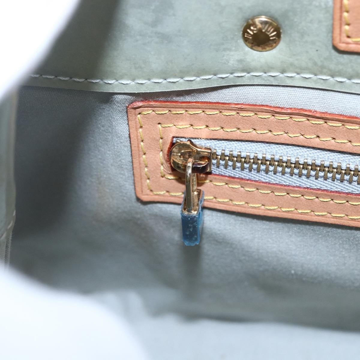 Louis Vuitton Reade Handbag Monogram Vernis, GRAY, PATENT_LEATHER, Handbag