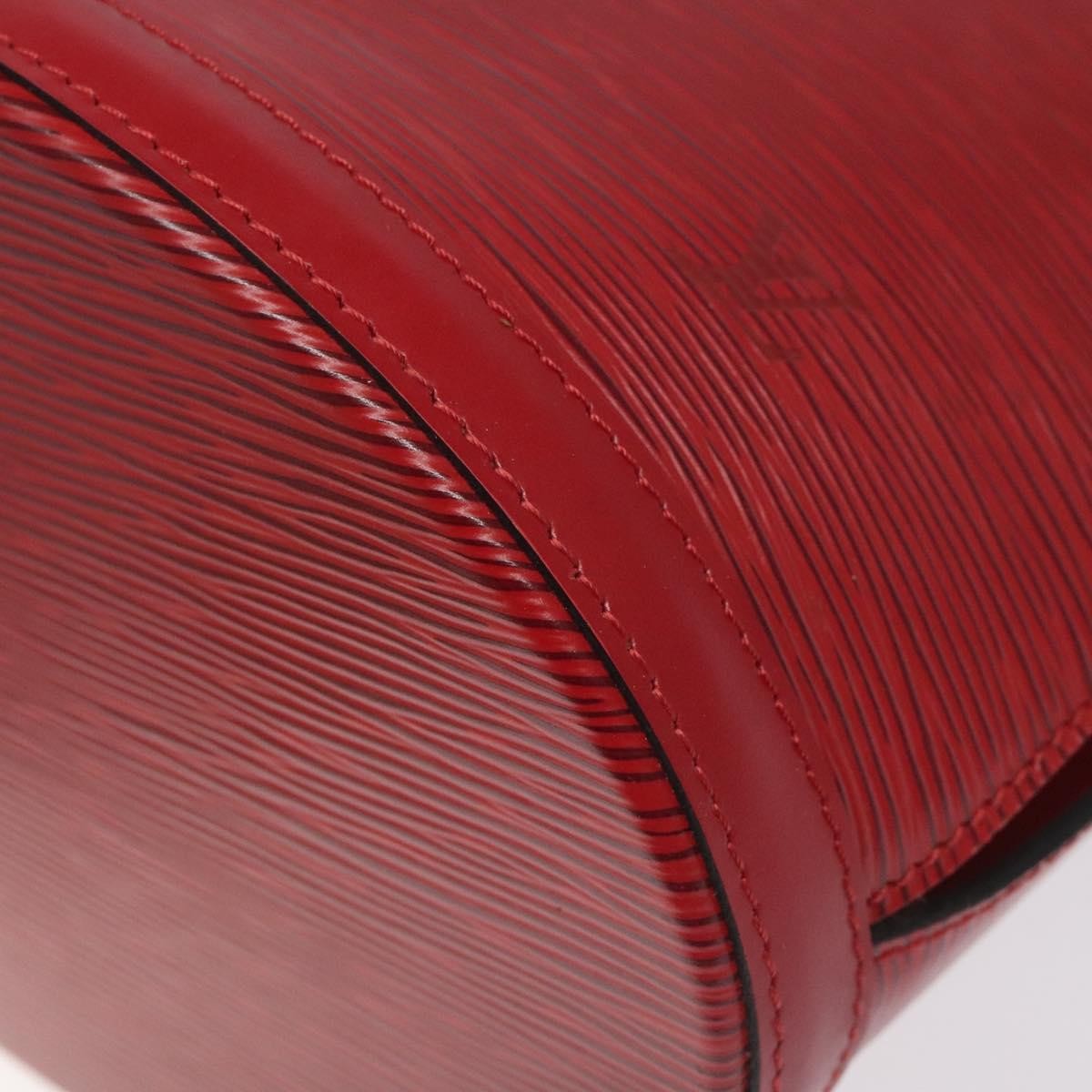 Louis Vuitton Cluny Shoulder Bag Epi Leather, RED, LEATHER, Shoulder bag