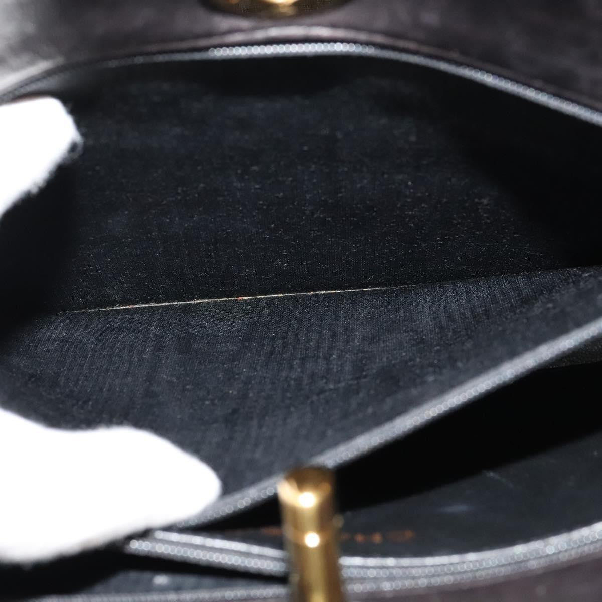 Chanel Chain Shoulder Bag Patent leather, BLACK, PATENT_LEATHER, Shoulder bag