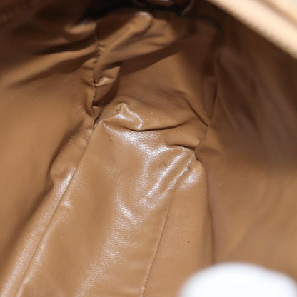 Celine Macadam Shoulder Bag Canvas, BEIGE, CANVAS, Shoulder bag