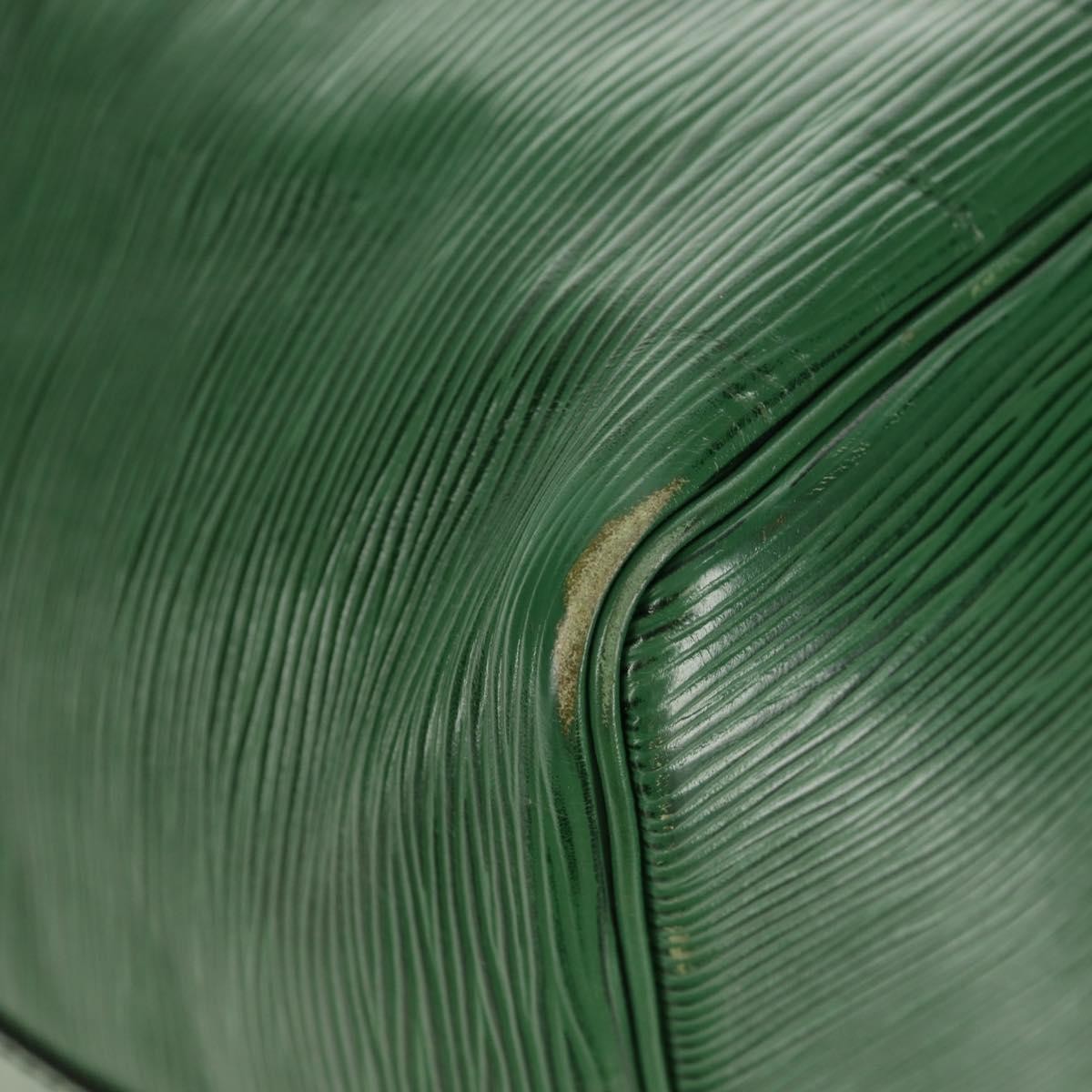 Louis Vuitton Petit Noe Handbag Epi Leather, GREEN, LEATHER, Shoulder bag