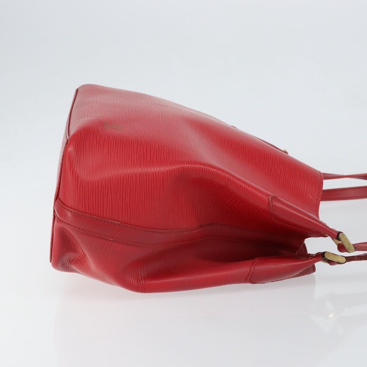 Louis Vuitton Mandara Handbag Epi Leather, RED, LEATHER, Shoulder bag