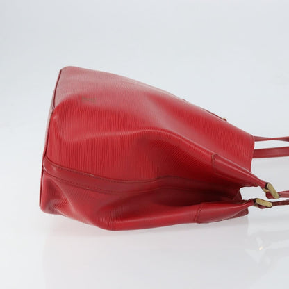 Louis Vuitton Mandara Handbag Epi Leather, RED, LEATHER, Shoulder bag