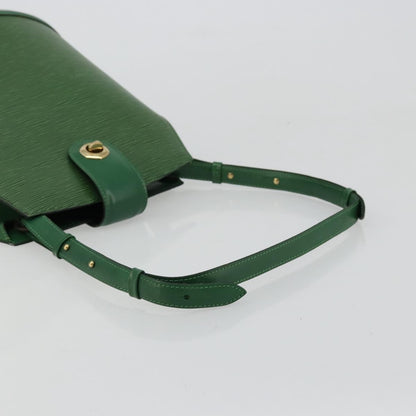 Louis Vuitton Cluny Shoulder Bag Epi Leather, Green, Leather, Shoulder Bag