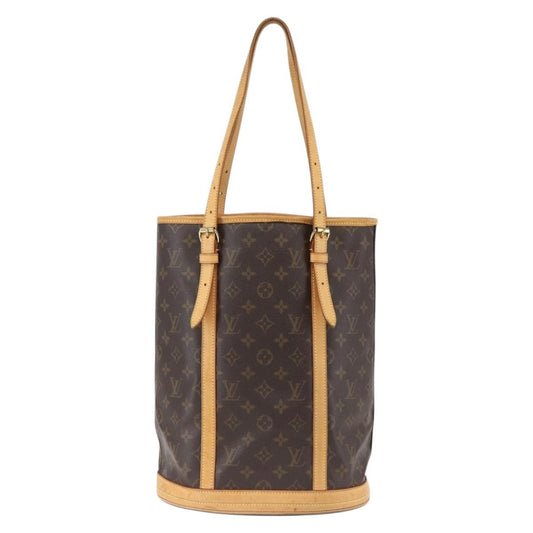 Louis Vuitton Bucket Bag Monogram Canvas, BROWN, CANVAS, Shoulder bag