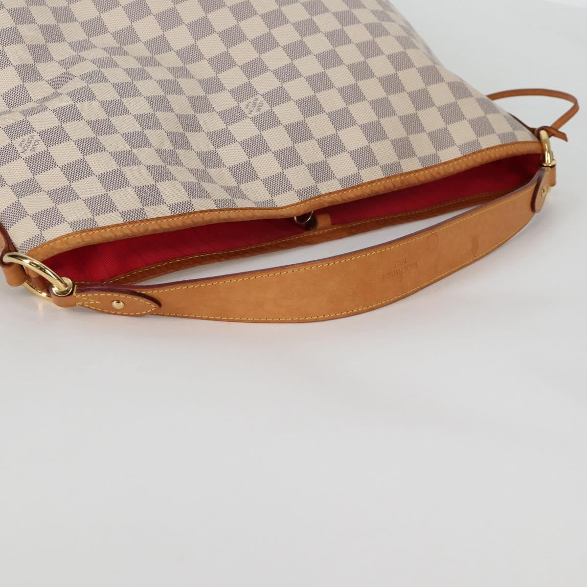 Louis Vuitton Delightful NM Handbag Damier, WHITE, CANVAS, Handbag