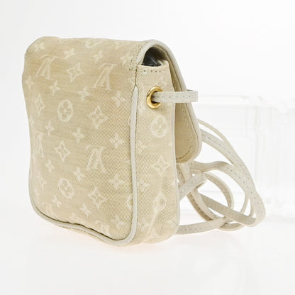 Louis Vuitton Cancun Pochette Monogram Mini Canvas, BEIGE, CANVAS, Clutche & pouche