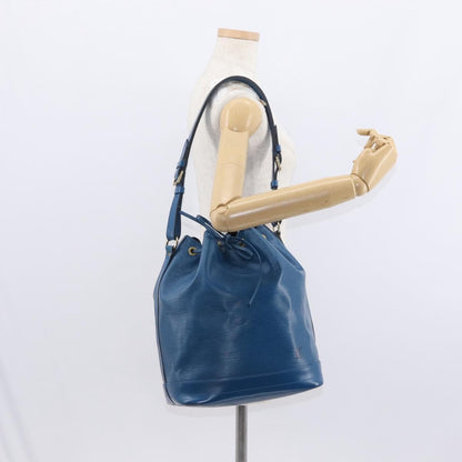 Louis Vuitton Noe Handbag Epi Leather, BLUE, LEATHER, Shoulder bag