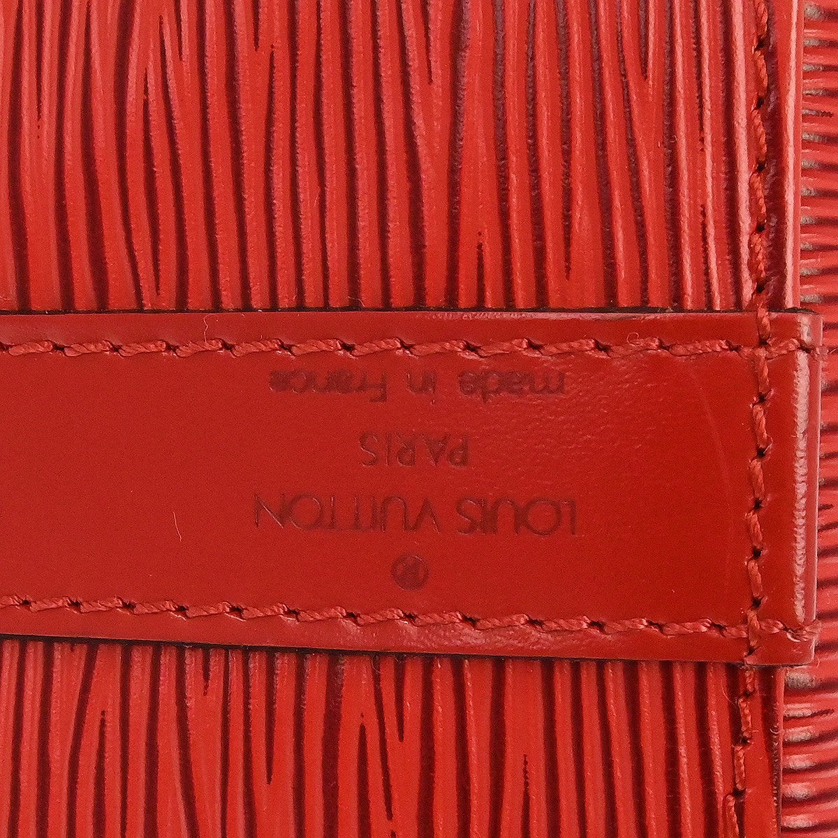 Louis Vuitton Noe Handbag Epi Leather, Red, Leather, Shoulder Bag