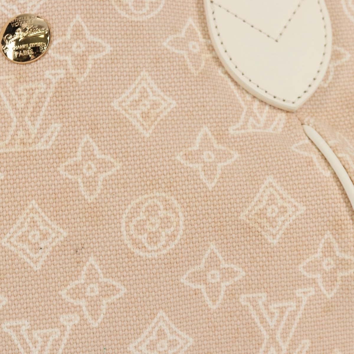 Louis Vuitton Cabas Ipanema Canvas, BEIGE, CANVAS, Tote bag