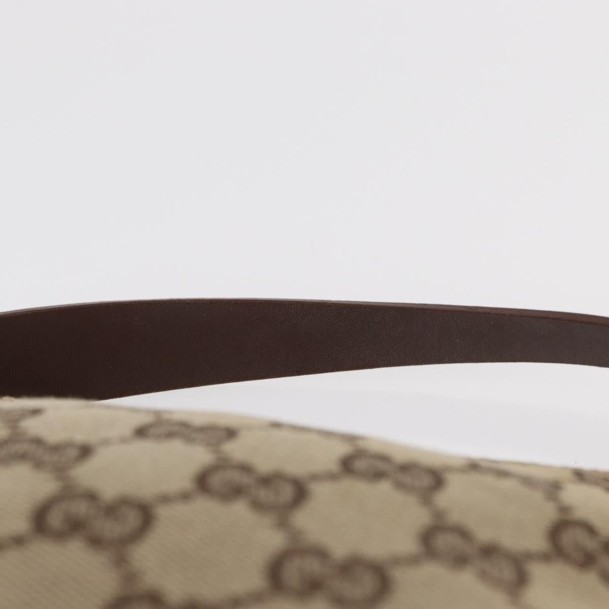 Gucci Abbey Canvas Leather, BEIGE, CANVAS, Shoulder bag