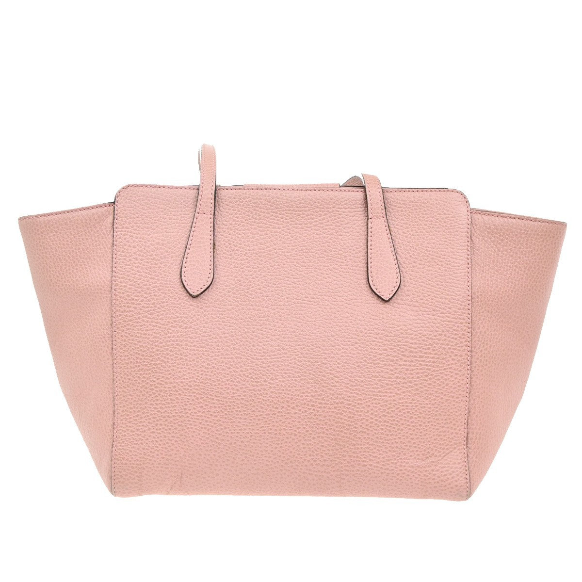 Gucci Swing Tote Leather, PINK, LEATHER, Tote bag
