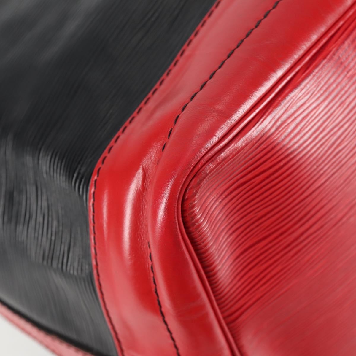 Louis Vuitton Noe Handbag Epi Leather, BLACK, LEATHER, Shoulder bag