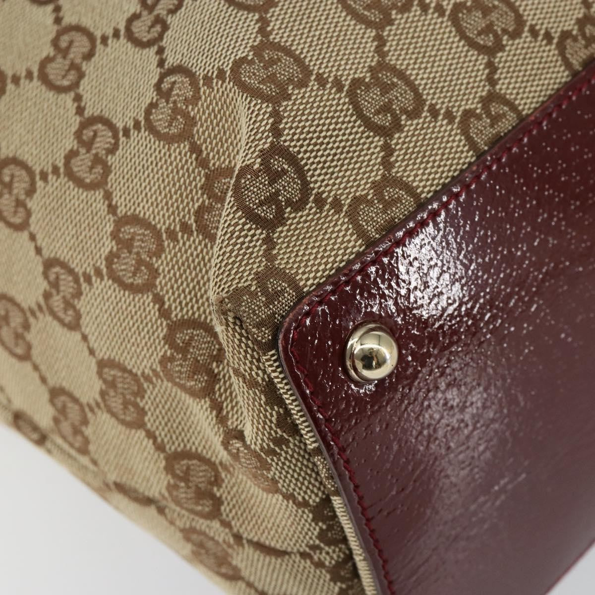 Gucci Eclipse Tote GG Canvas, BEIGE, CANVAS, Tote bag