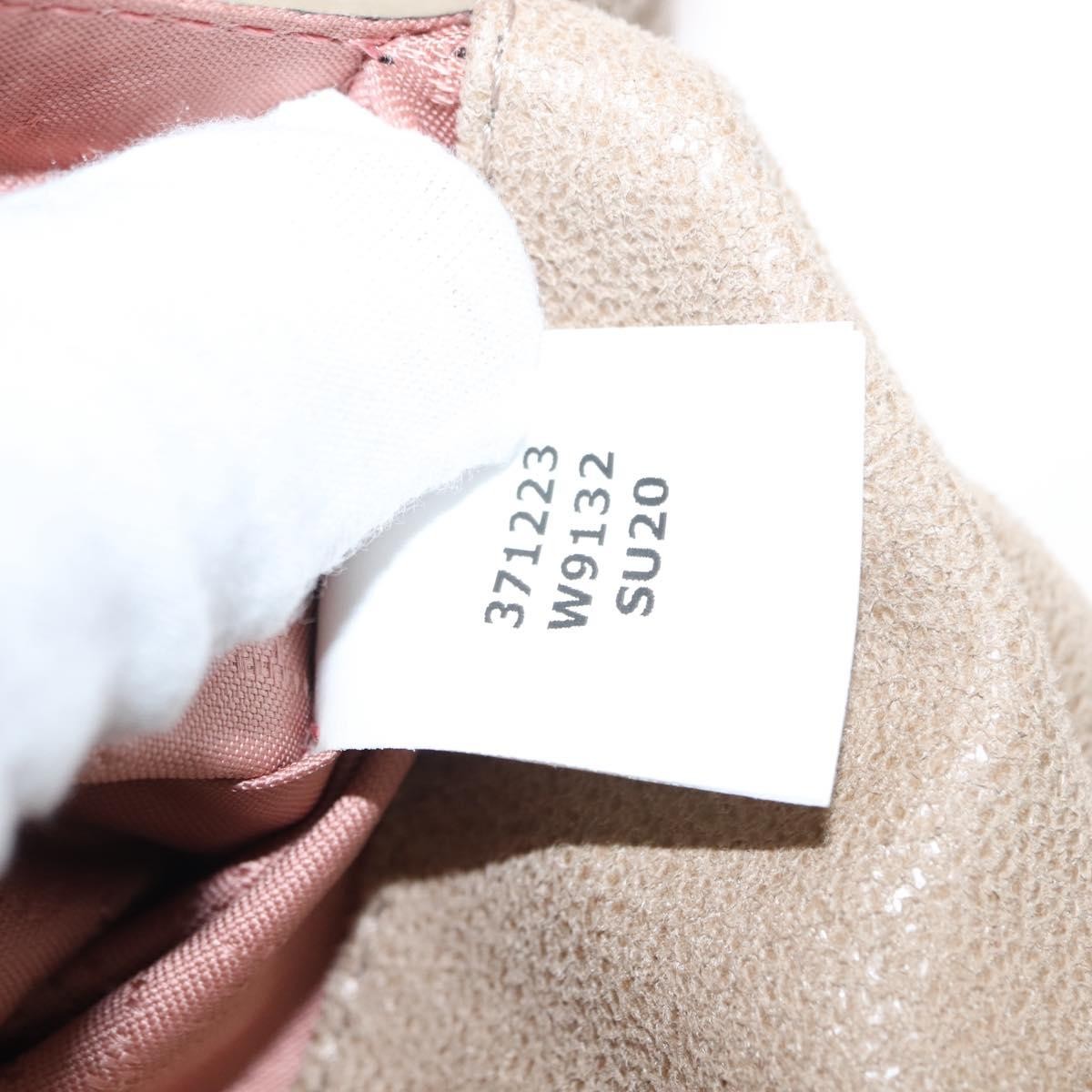 Stella McCartney Falabella Fold Over Bag Shaggy Deer, BEIGE, POLYESTER, Crossbody bag