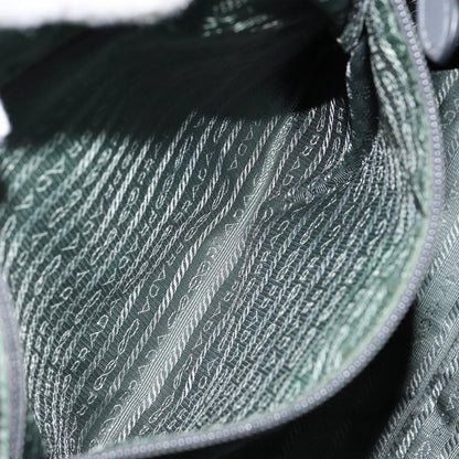 Prada Convertible Bow Tote Tessuto, GREEN, NYLON, Handbag