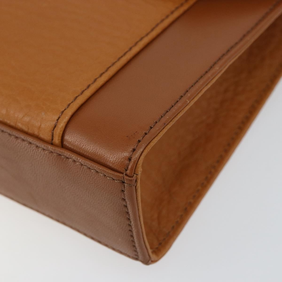 Burberry Vintage Shoulder Bag Leather, BROWN, LEATHER, Shoulder bag