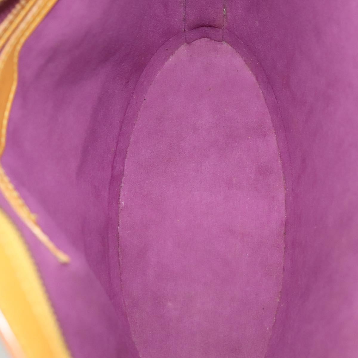 Louis Vuitton Saint Jacques Handbag Epi Leather, YELLOW, LEATHER, Handbag