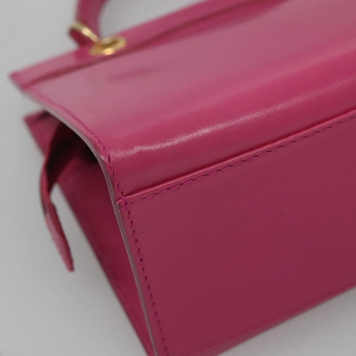 Celine Handbag Leather, PINK, LEATHER, Handbag