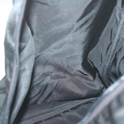 Prada Vintage Zip Handbag Tessuto, BLACK, NYLON, Handbag