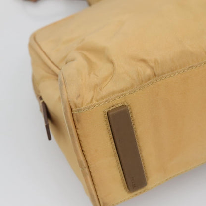 Prada Vintage Handbag Canvas, GOLD, NYLON, Handbag