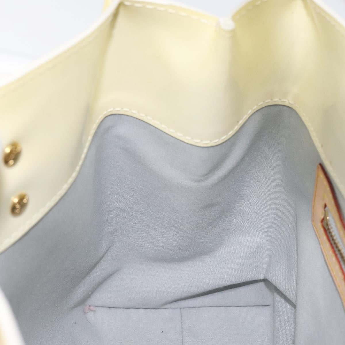 Louis Vuitton Reade Handbag Monogram Vernis, BEIGE, PATENT_LEATHER, Handbag