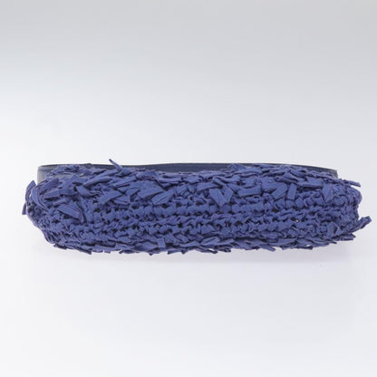 Salvatore Ferragamo Gancini Shoulder Bag Canvas, BLUE, CANVAS, Shoulder bag