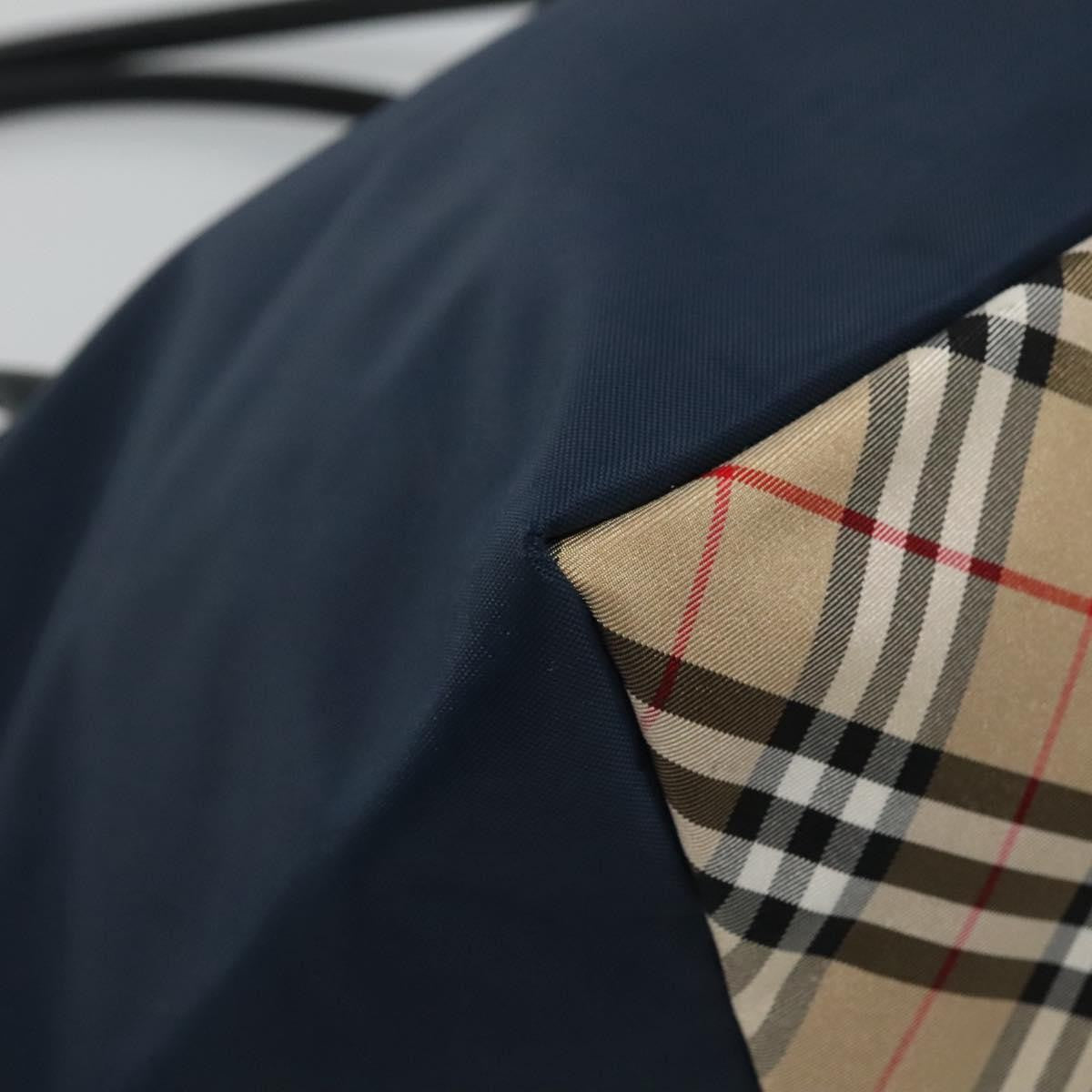 Burberry Nova Check Tote Nylon, NAVY, NYLON, Tote bag