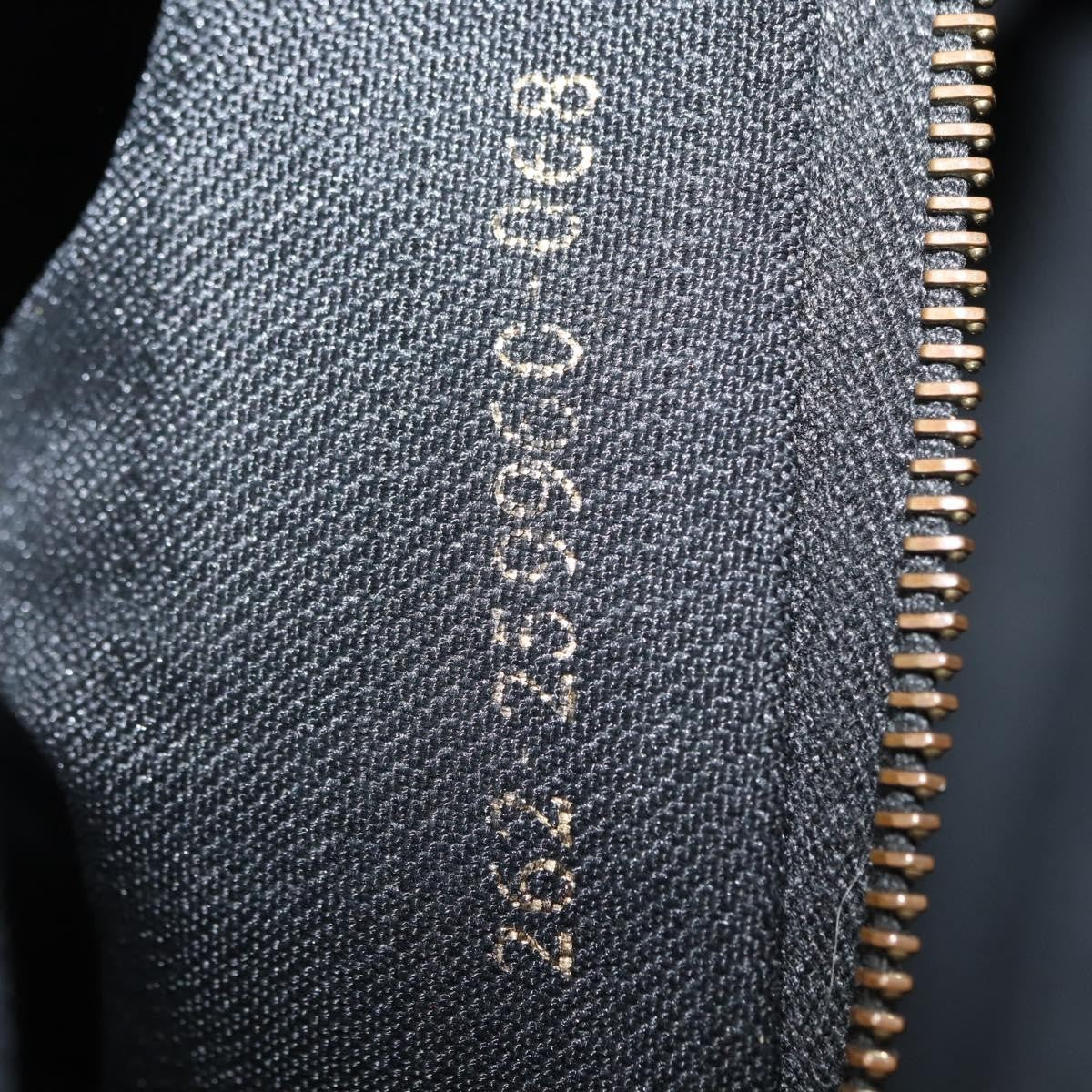 Fendi Pequin Shoulder Bag Canvas, BROWN, PVC, Shoulder bag