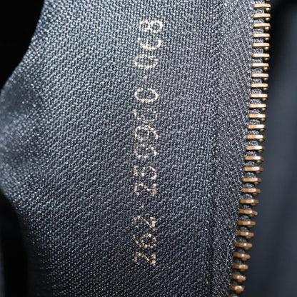 Fendi Pequin Shoulder Bag Canvas, BROWN, PVC, Shoulder bag