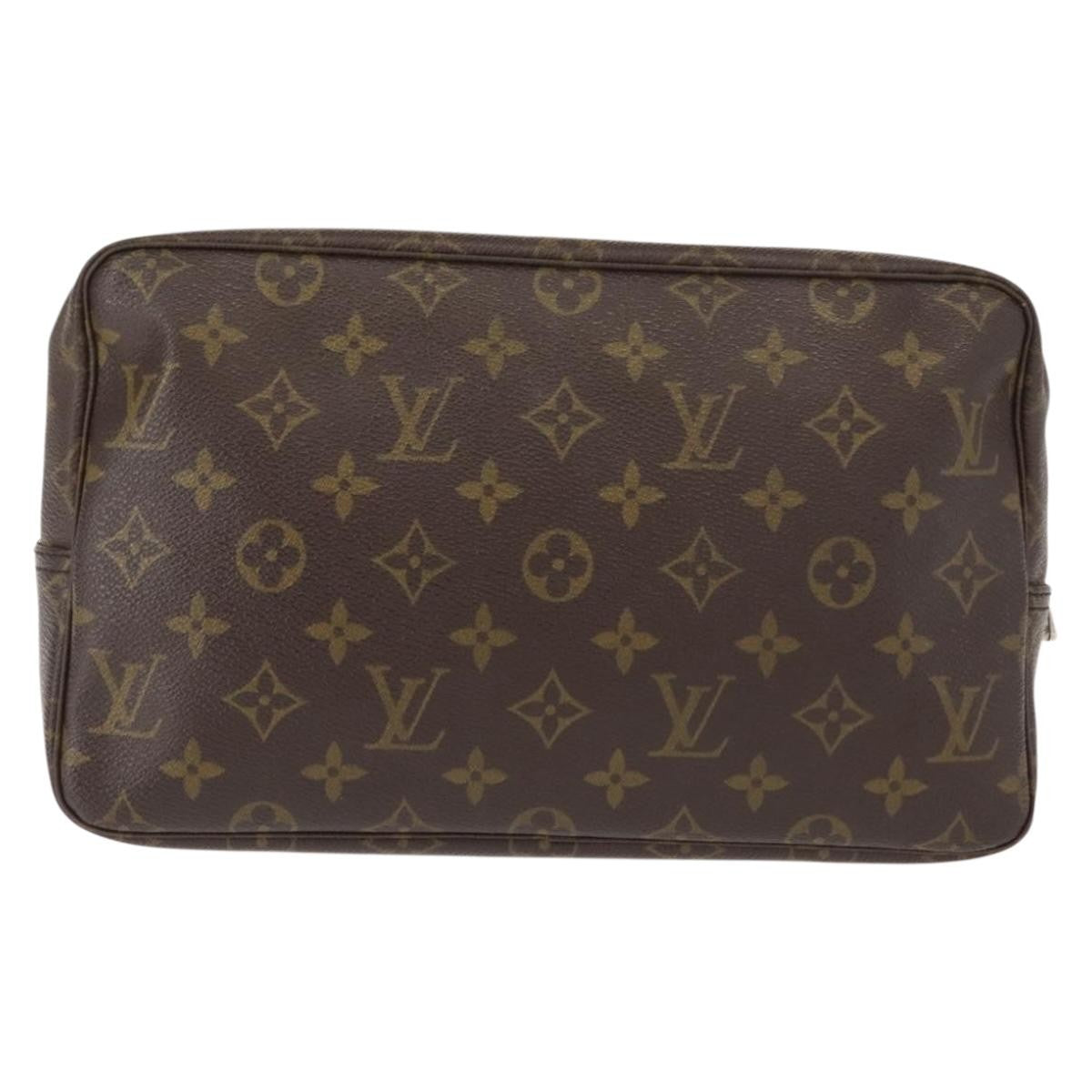 Louis Vuitton Trousse Toilette Monogram Canvas, BROWN, CANVAS, Clutche & pouche