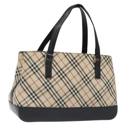 Burberry Nova Check Handbag Nova Check Canvas and leather, BEIGE, CANVAS, Handbag