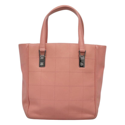 Chanel Chocolate Bar Coco Mark handbag Caviar skin, PINK, LEATHER, Handbag