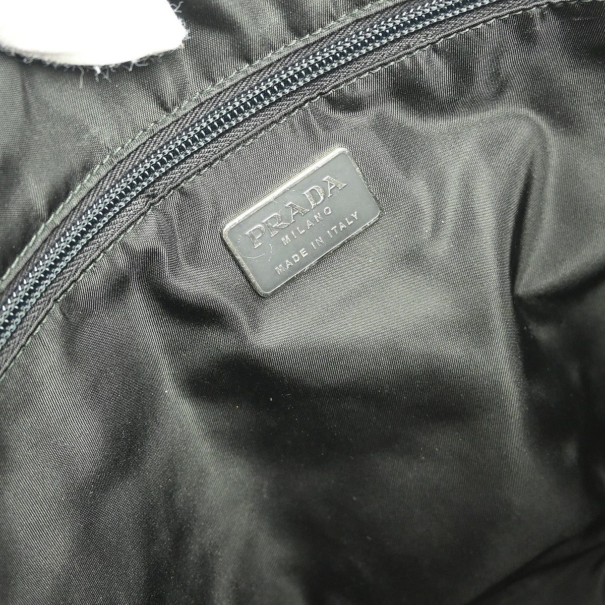 Prada Vintage Tote Tessuto, BLACK, NYLON, Tote bag