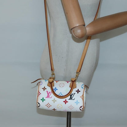 Louis Vuitton Speedy Mini HL Handbag Monogram Multicolor, MULTICOLOUR, CANVAS, Handbag