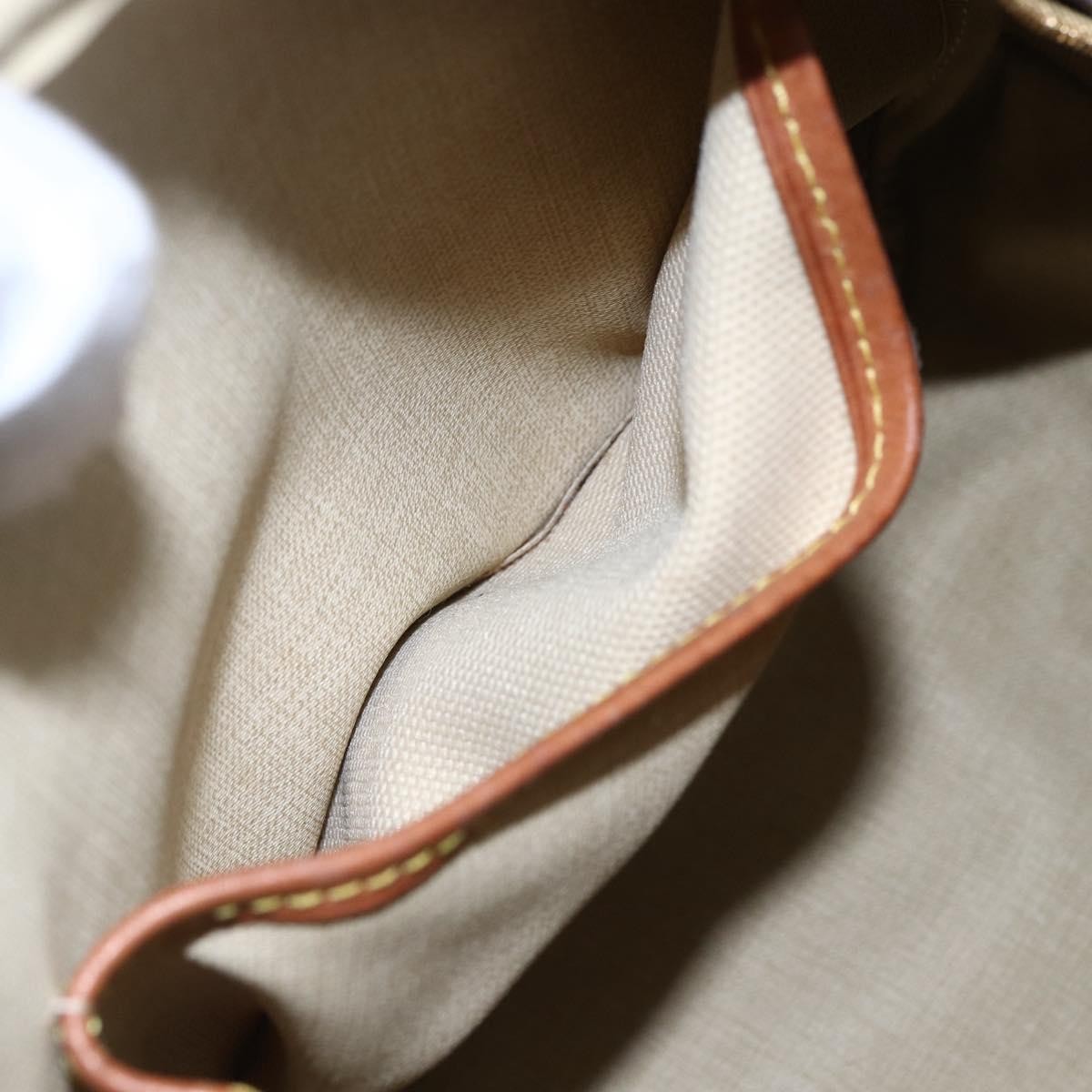 Louis Vuitton Deauville Handbag Monogram Canvas, BROWN, CANVAS, Handbag