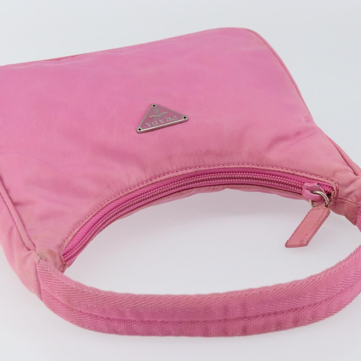 Prada Hobo Tessuto, PINK, NYLON, Handbag