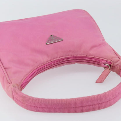 Prada Hobo Tessuto, PINK, NYLON, Handbag
