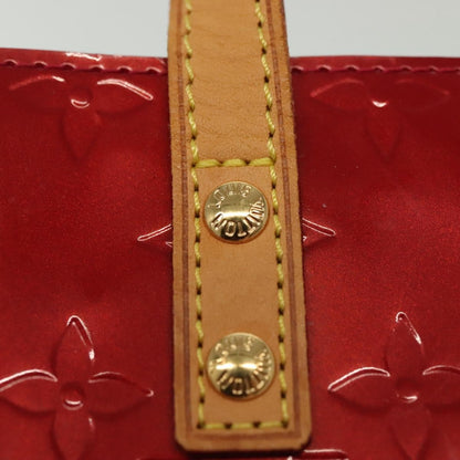 Louis Vuitton Reade Handbag Monogram Vernis, RED, PATENT_LEATHER, Handbag