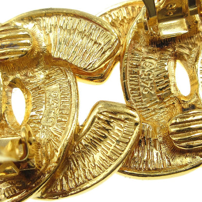 Chanel CC Clip-On Earrings Metal, GOLD, GOLD_PLATED, Earrings