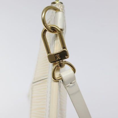 Louis Vuitton Delmonico Pochette Stretch Epi Leather, BEIGE, LEATHER, Clutche & pouche